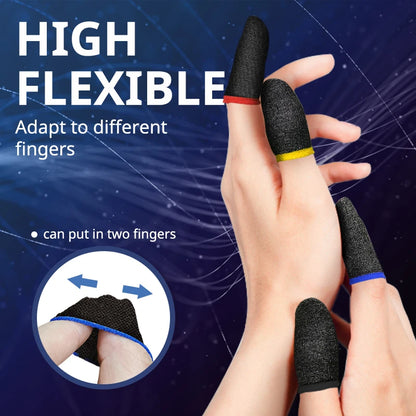 40 Tiny Ninja Finger Socks for Gaming Warriors: Sweatproof, Slip-proof, and Ready to Conquer Your Screen!