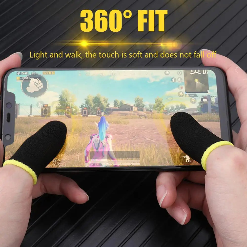 40 Tiny Ninja Finger Socks for Gaming Warriors: Sweatproof, Slip-proof, and Ready to Conquer Your Screen!