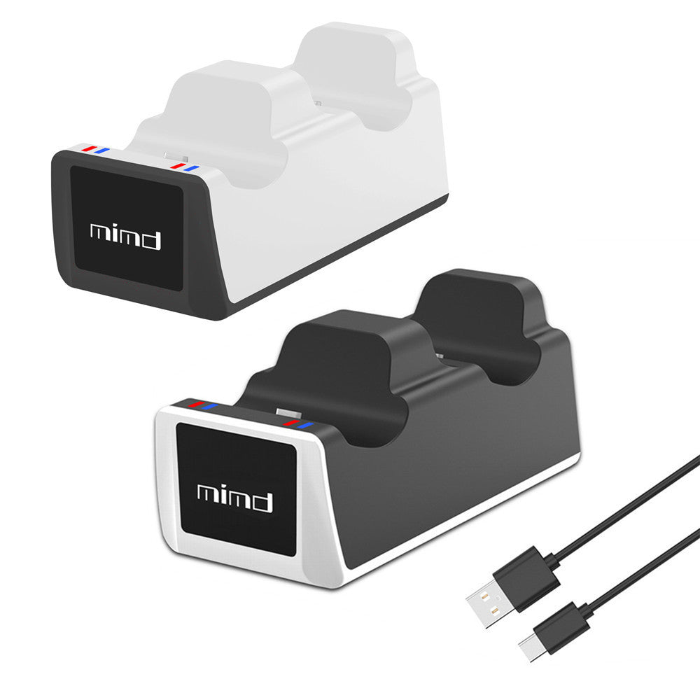 PS5 DualSense Controller Charger Dock – High-Speed Twin Charging Station with Intelligent Protection & USB-C Cable for PlayStation 5