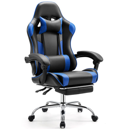 Sweetcrispy Ergonomic Gaming Chair – Reclining Racing Style with Lumbar Support