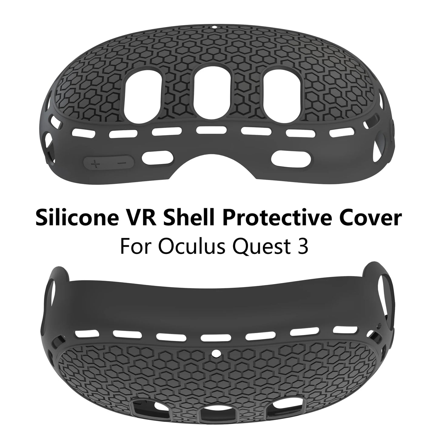 Meta Quest 3 Silicone Protective Cover — Anti-Scratch, Heat Dissipation, 5 Colors