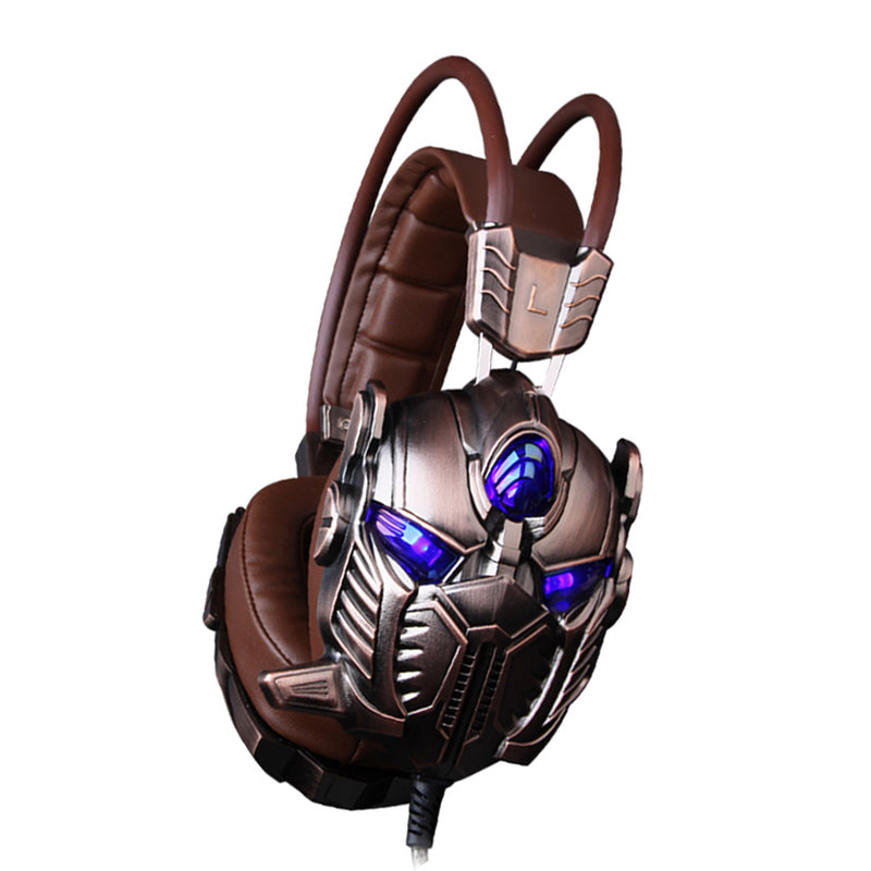Pro RGB Gaming Headphones with Vibration Tech – Noise Isolating Wired Headset with LED Glow & Adjustable Mic for Ultimate Gaming Immersion