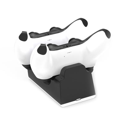 PS5 DualSense Controller Charger Dock – High-Speed Twin Charging Station with Intelligent Protection & USB-C Cable for PlayStation 5