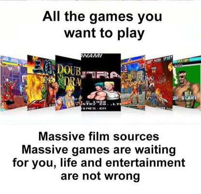 64GB 4K Video Game Stick with 20,000+ Games – Portable HDMI Retro Console, 2 Wireless Gamepads, Supports 4K TV Output, Ideal Gift for Kids