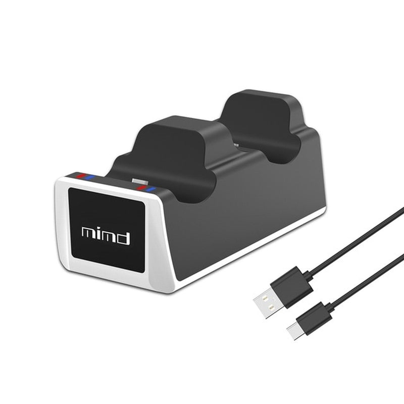 PS5 DualSense Controller Charger Dock – High-Speed Twin Charging Station with Intelligent Protection & USB-C Cable for PlayStation 5