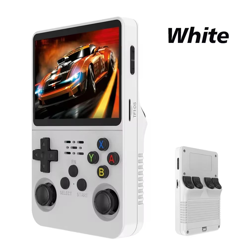 R36S Retro Handheld Game Console - 3.5" IPS Screen, Linux System, 64GB/128GB Games - Perfect Gift for Kids!
